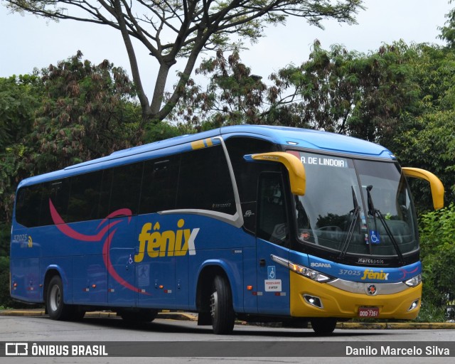 Rápido Expresso Fênix Viação 37025 na cidade de São Paulo, São Paulo, Brasil, por Danilo Marcelo Silva. Número da foto: #8613915.