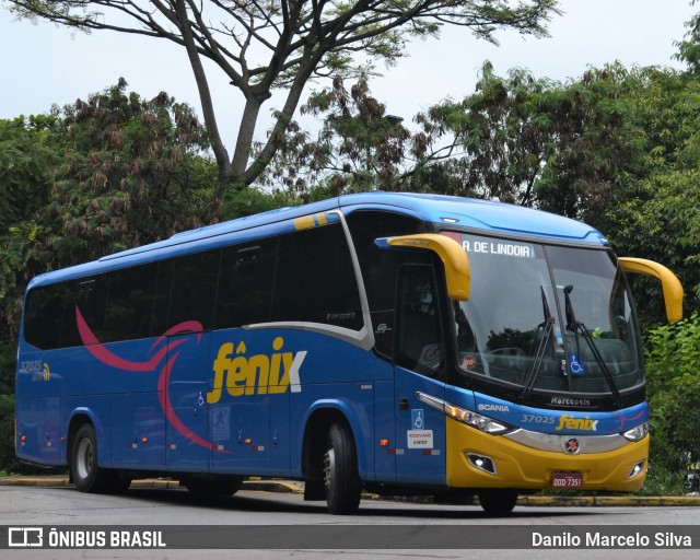 Rápido Expresso Fênix Viação 37025 na cidade de São Paulo, São Paulo, Brasil, por Danilo Marcelo Silva. ID da foto: 8613915.