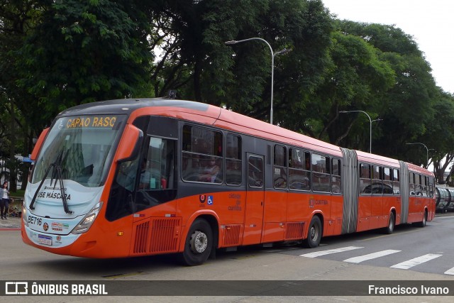 Transporte Coletivo Glória BE716 na cidade de Curitiba, Paraná, Brasil, por Francisco Ivano. Número da foto: #8614299.