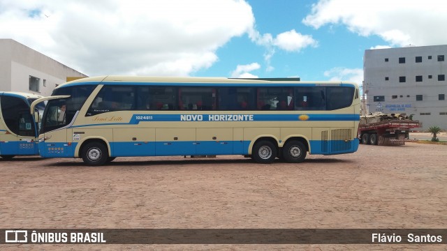 Viação Novo Horizonte 1024811 na cidade de Barra da Estiva, Bahia, Brasil, por Flávio  Santos. Número da foto: #8613601.