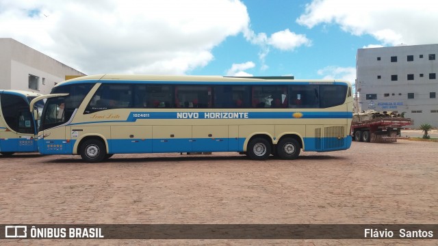 Viação Novo Horizonte 1024811 na cidade de Barra da Estiva, Bahia, Brasil, por Flávio  Santos. ID da foto: 8613601.