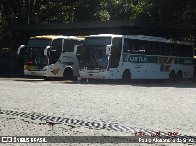 Empresa Gontijo de Transportes 21015 na cidade de Belo Horizonte, Minas Gerais, Brasil, por Paulo Alexandre da Silva. Número da foto: #8614869.