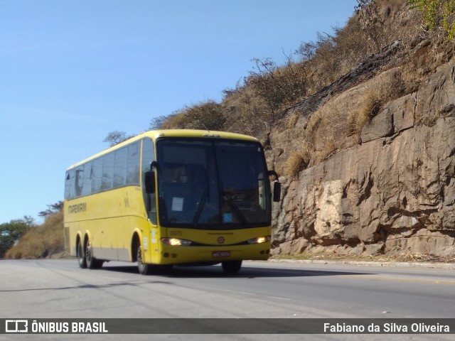 Viação Itapemirim 5075 na cidade de Além Paraíba, Minas Gerais, Brasil, por Fabiano da Silva Oliveira. ID da foto: 8614897.