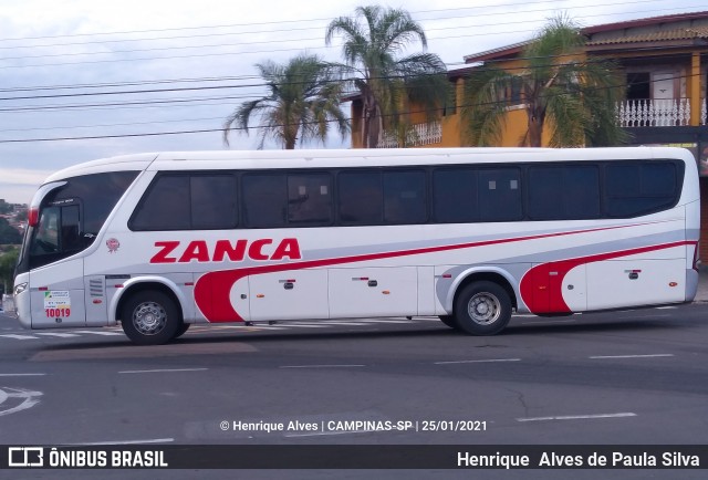 Zanca Transportes 10019 na cidade de Campinas, São Paulo, Brasil, por Henrique Alves de Paula Silva. Número da foto: #8613638.