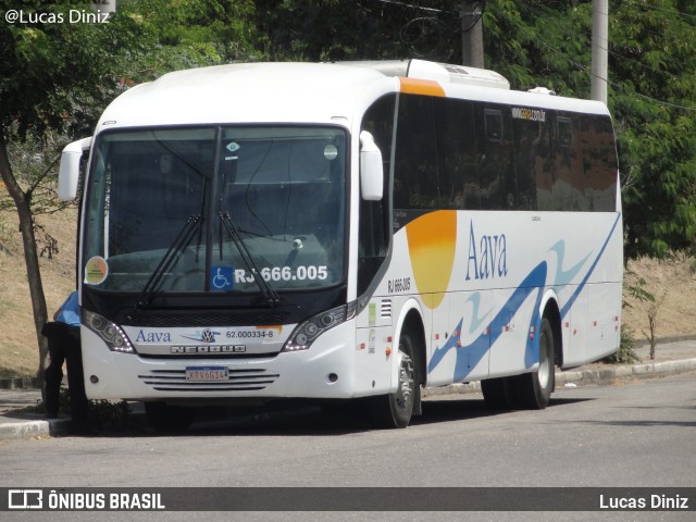 Aava RJ 666.005 na cidade de Niterói, Rio de Janeiro, Brasil, por Lucas Diniz. ID da foto: 8614809.