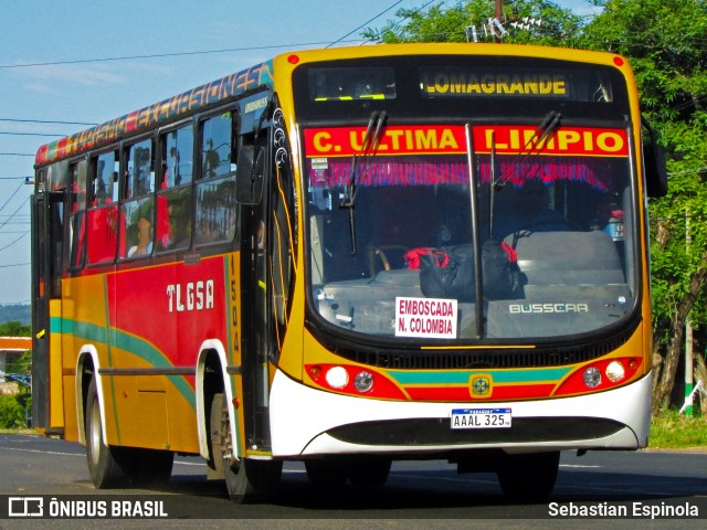 TLGSA - Transporte Loma Grande S.A. - Línea 132 > Transporte LomaGrandense S.A. 1504 na cidade de Caacupé, Cordillera, Paraguai, por Sebastian Espinola. ID da foto: 8614880.