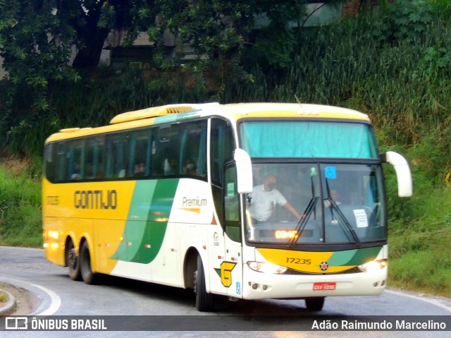 Empresa Gontijo de Transportes 17235 na cidade de Belo Horizonte, Minas Gerais, Brasil, por Adão Raimundo Marcelino. ID da foto: 8615377.