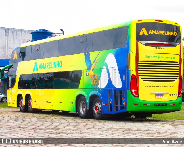 Viação Amarelinho 13303 na cidade de Belém, Pará, Brasil, por Paul Azile. Número da foto: #8614956.