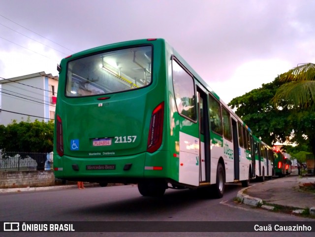 OT Trans - Ótima Salvador Transportes 21157 na cidade de Salvador, Bahia, Brasil, por Cauã Cauazinho. ID da foto: 8614669.