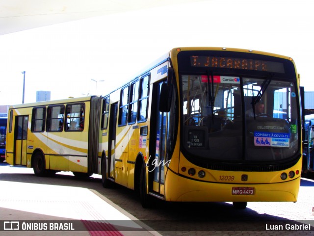 Viação Praia Sol 12039 na cidade de Vila Velha, Espírito Santo, Brasil, por Luan Gabriel. Número da foto: #8613628.