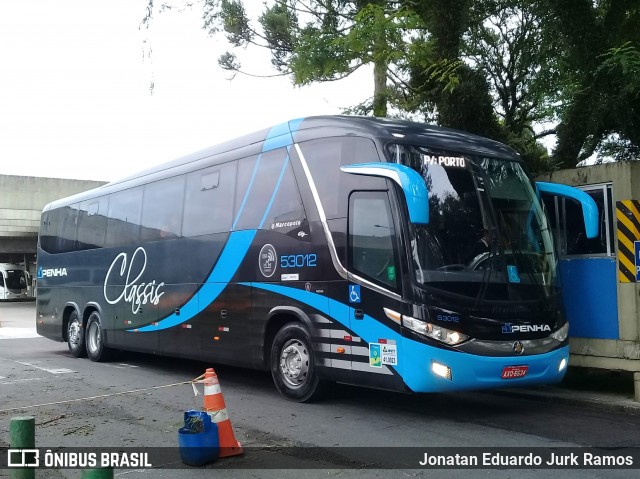 Empresa de Ônibus Nossa Senhora da Penha 53012 na cidade de Curitiba, Paraná, Brasil, por Jonatan Eduardo Jurk Ramos. ID da foto: 8613093.