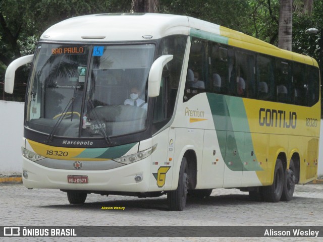 Empresa Gontijo de Transportes 18320 na cidade de Fortaleza, Ceará, Brasil, por Alisson Wesley. Número da foto: #8615447.