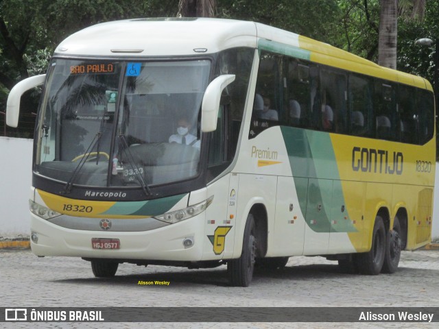 Empresa Gontijo de Transportes 18320 na cidade de Fortaleza, Ceará, Brasil, por Alisson Wesley. ID da foto: 8615447.