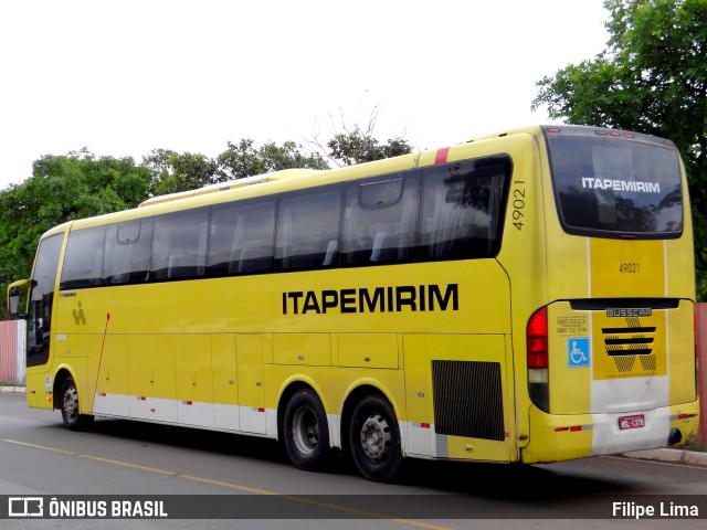 Viação Itapemirim 49021 na cidade de Brasília, Distrito Federal, Brasil, por Filipe Lima. ID da foto: 8641769.