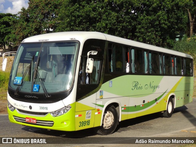 Rio Negro Fretamento e Turismo 39918 na cidade de Belo Horizonte, Minas Gerais, Brasil, por Adão Raimundo Marcelino. Número da foto: #8642027.