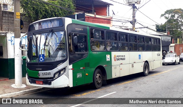 Transunião Transportes 5 6240 na cidade de São Paulo, São Paulo, Brasil, por Matheus Neri dos Santos. Número da foto: #8640437.