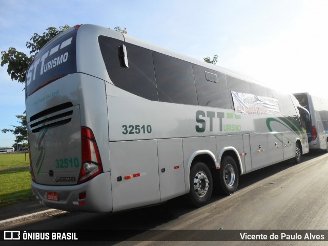 STT - Santa Tereza Transportes e Turismo 32510 na cidade de Brasília, Distrito Federal, Brasil, por Vicente de Paulo Alves. ID da foto: 8641737.