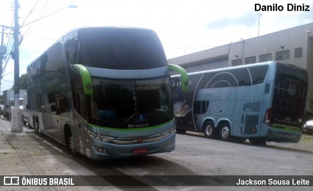 Viação Garcia 8663 na cidade de São Paulo, São Paulo, Brasil, por Jackson Sousa Leite. ID da foto: 8641917.