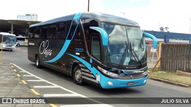 Empresa de Ônibus Nossa Senhora da Penha 53031 na cidade de Porto Alegre, Rio Grande do Sul, Brasil, por JULIO SILVA. ID da foto: 8642245.