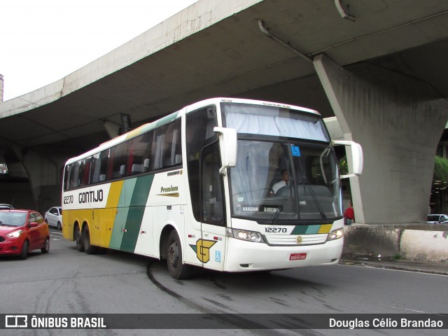 Empresa Gontijo de Transportes 12270 na cidade de Belo Horizonte, Minas Gerais, Brasil, por Douglas Célio Brandao. ID da foto: 8641326.