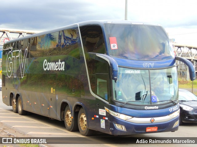 Viação Cometa 17302 na cidade de Belo Horizonte, Minas Gerais, Brasil, por Adão Raimundo Marcelino. Número da foto: #8642511.