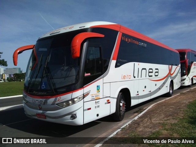 Linea Transportes e Turismo Ltda. 1307 na cidade de Brasília, Distrito Federal, Brasil, por Vicente de Paulo Alves. Número da foto: #8644312.