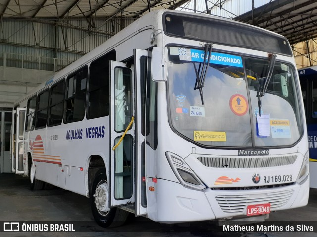 Viação Agulhas Negras RJ 169.028 na cidade de Volta Redonda, Rio de Janeiro, Brasil, por Matheus Martins da Silva. ID da foto: 8643260.