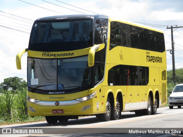 Viação Itapemirim 17021 na cidade de Campos dos Goytacazes, Rio de Janeiro, Brasil, por Matheus Martins da Silva. ID da foto: 8643258.