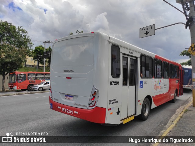 Transmoreira 87201 na cidade de Belo Horizonte, Minas Gerais, Brasil, por Hugo Henrique de Figueiredo. ID da foto: 8645195.