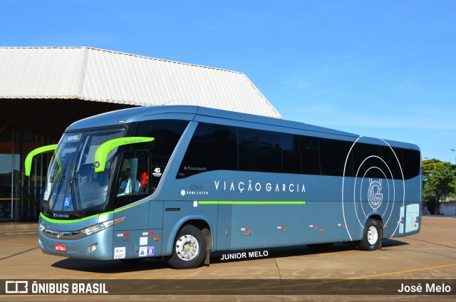 Viação Garcia 8365 na cidade de Maringá, Paraná, Brasil, por José Melo. Número da foto: #8644844.