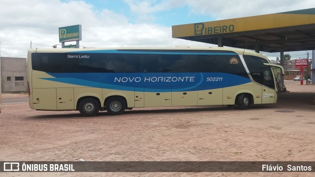 Viação Novo Horizonte 502211 na cidade de Barra da Estiva, Bahia, Brasil, por Flávio  Santos. Número da foto: #8643227.