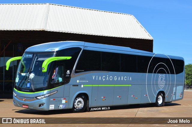 Viação Garcia 8395 na cidade de Maringá, Paraná, Brasil, por José Melo. Número da foto: #8645526.