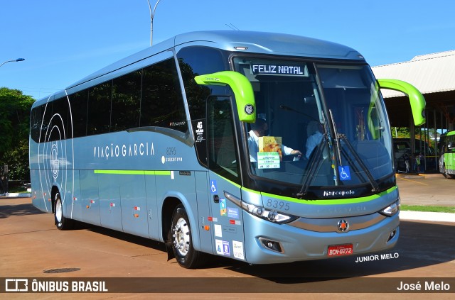 Viação Garcia 8395 na cidade de Maringá, Paraná, Brasil, por José Melo. Número da foto: #8645354.