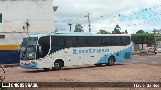Emtram 4720 na cidade de Barra da Estiva, Bahia, Brasil, por Flávio  Santos. Número da foto: #8643250.