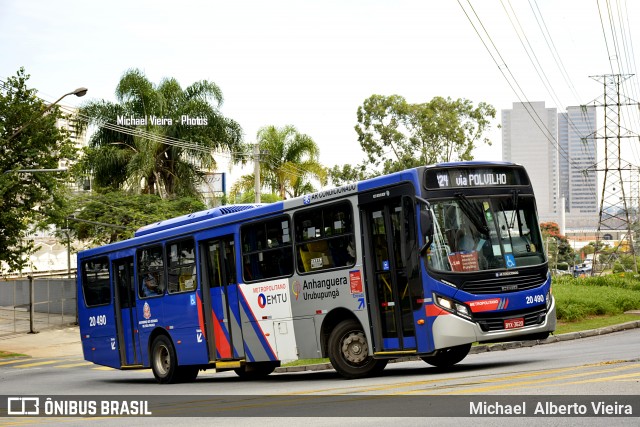 Auto Viação Urubupungá 20.490 na cidade de Barueri, São Paulo, Brasil, por Michael  Alberto Vieira. ID da foto: 8643611.