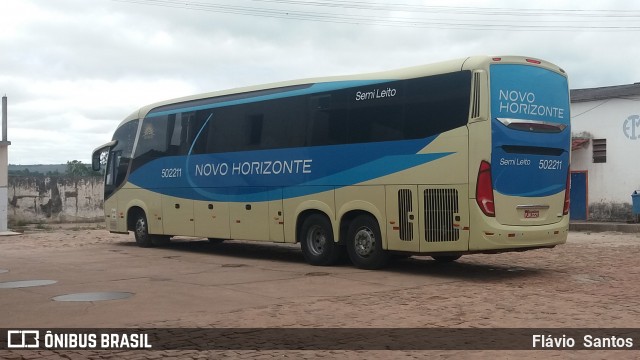 Viação Novo Horizonte 502211 na cidade de Barra da Estiva, Bahia, Brasil, por Flávio  Santos. Número da foto: #8643233.
