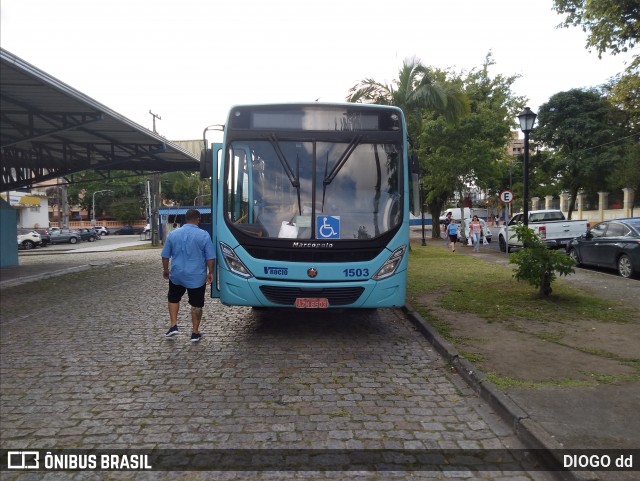 Viação Rocio 1503 na cidade de Paranaguá, Paraná, Brasil, por DIOGO dd. ID da foto: 8643145.