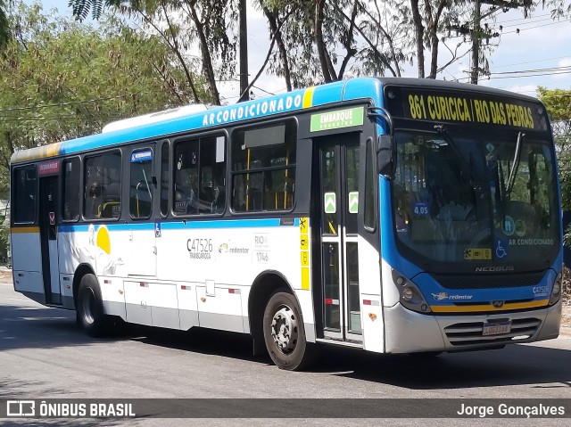 Viação Redentor C47526 na cidade de Rio de Janeiro, Rio de Janeiro, Brasil, por Jorge Gonçalves. Número da foto: #8645761.