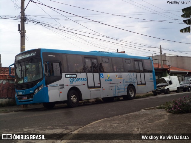 BRT Sorocaba Concessionária de Serviços Públicos SPE S/A 3002 na cidade de Sorocaba, São Paulo, Brasil, por Weslley Kelvin Batista. Número da foto: #8646460.