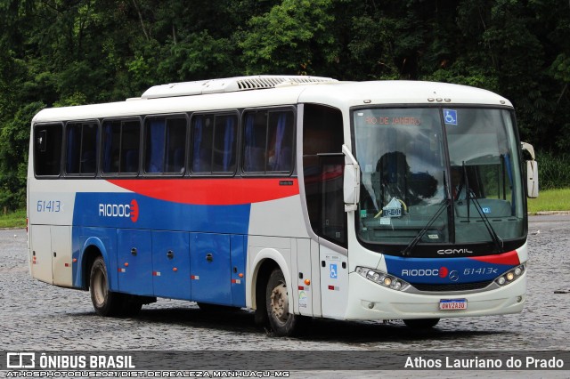 Viação Riodoce 61413 na cidade de Manhuaçu, Minas Gerais, Brasil, por Athos Lauriano do Prado. Número da foto: #8646249.