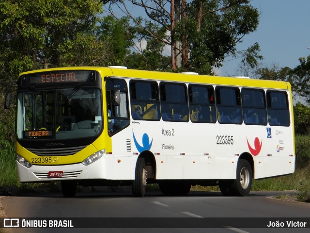 Viação Pioneira 223395 na cidade de Brasília, Distrito Federal, Brasil, por João Victor. ID da foto: 8648014.