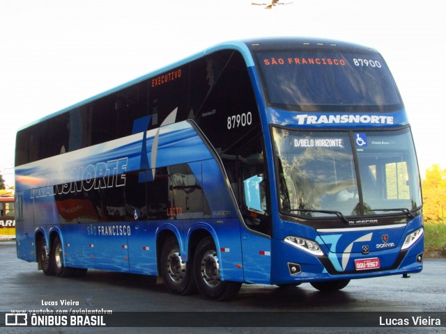 Transnorte - Transporte e Turismo Norte de Minas 87900 na cidade de Montes Claros, Minas Gerais, Brasil, por Lucas Vieira. Número da foto: #8647486.