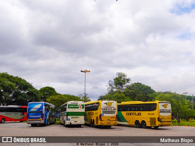 Empresa Gontijo de Transportes 21020 na cidade de São Paulo, São Paulo, Brasil, por Matheus Bispo. ID da foto: 8648287.