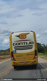 Empresa Gontijo de Transportes 19430 na cidade de Campanário, Minas Gerais, Brasil, por Marcelo Henrique. Número da foto: #8647871.