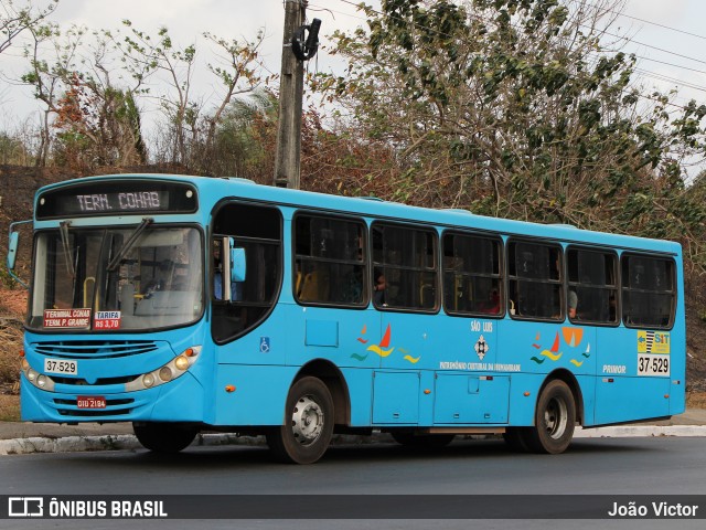 Viação Primor 37-529 na cidade de São Luís, Maranhão, Brasil, por João Victor. ID da foto: 8650357.