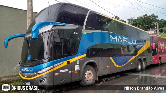 Marlu Turismo 404 na cidade de Belo Horizonte, Minas Gerais, Brasil, por Nilson Brandão Alves. ID da foto: 8649933.