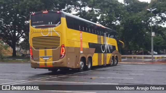 Expresso JK 21118 na cidade de Brasília, Distrito Federal, Brasil, por Vandilson  Araujo Oliveira. Número da foto: #8649312.