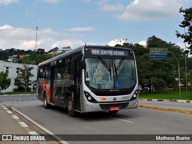 Rápido Campinas 18923 na cidade de Campo Limpo Paulista, São Paulo, Brasil, por Matheus Bueno. ID da foto: 8649831.