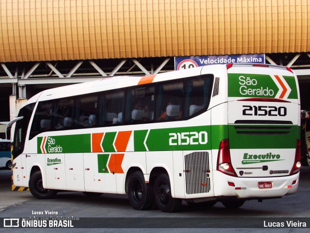 Cia. São Geraldo de Viação 21520 na cidade de Rio de Janeiro, Rio de Janeiro, Brasil, por Lucas Vieira. Número da foto: #8649769.