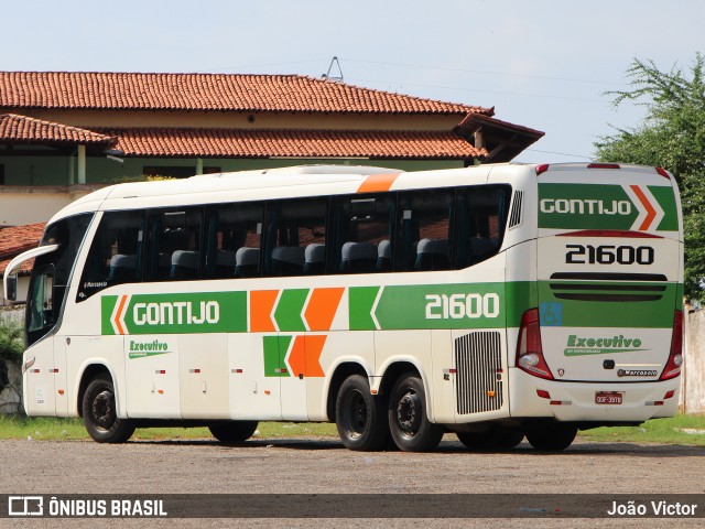 Empresa Gontijo de Transportes 21600 na cidade de Teresina, Piauí, Brasil, por João Victor. ID da foto: 8649178.